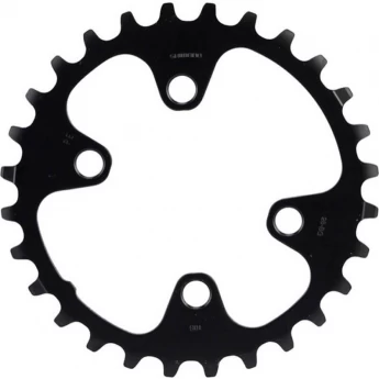 Звезда передняя SHIMANO DEORE, для M6000-2, 28T-BG, черный