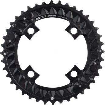 Звезда передняя SHIMANO DEORE, для M6000, 40T-AN, черный